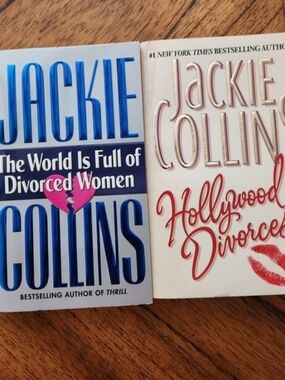 Jackie Collins Paperback Book Lot